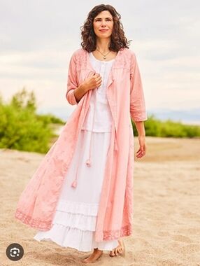 April Cornell Marakesh Wrap Jacket XL NWT Cotton